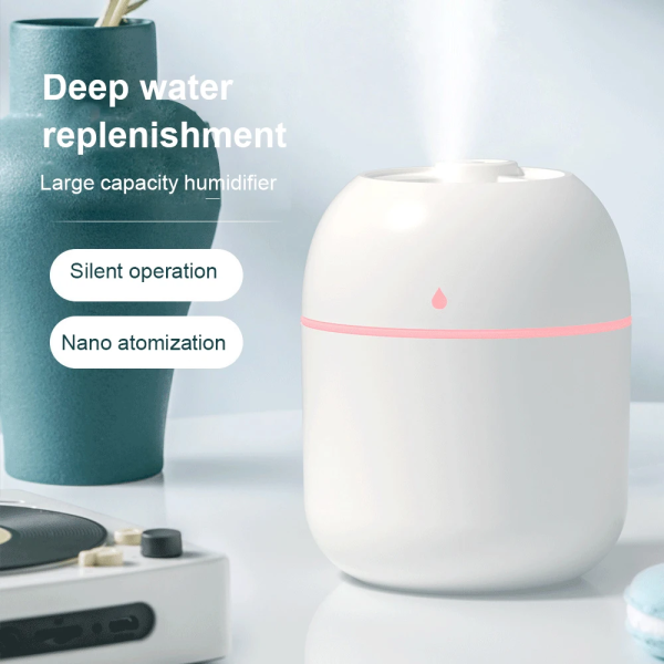 Mini USB Essential Oil Diffuser – Portable Ultrasonic Humidifier with Color Light & Auto Shut-Off - Image 4